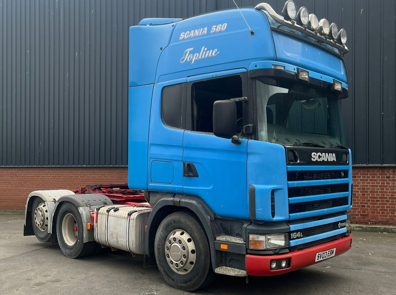 SCANIA R164.580 TOPLINE - Sattelzugmaschine: das Bild 2 SCANIA R164.580 TOPLINE - Sattelzugmaschine: das Bild 2