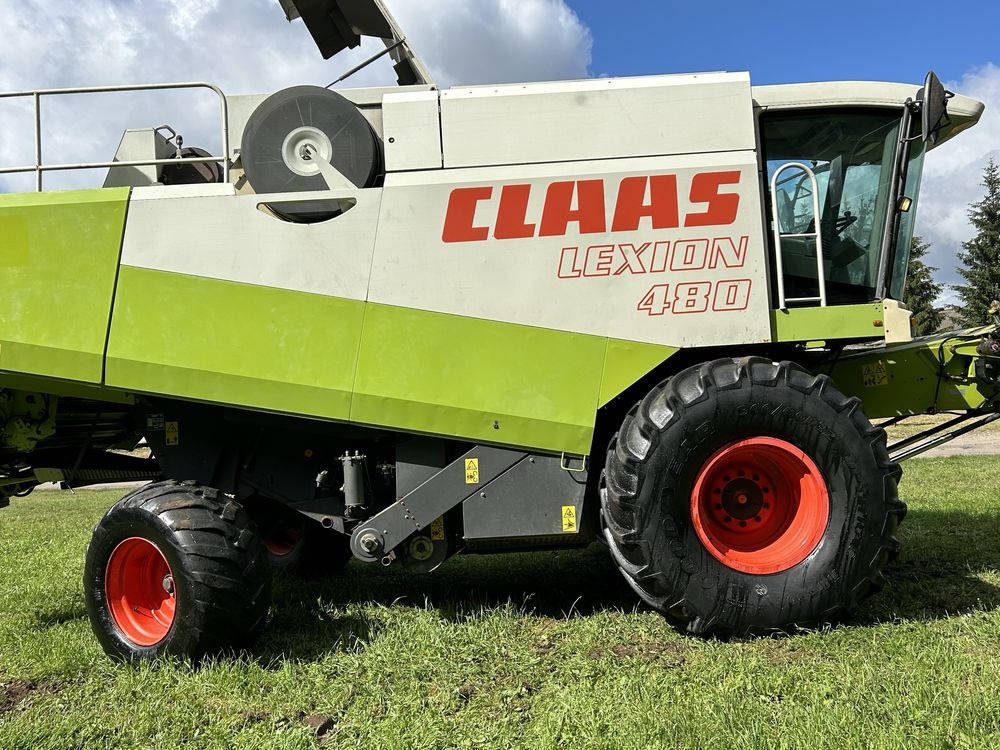Kombajn do kukurydzy Claas Lexion 480 Mercedes v6 Heder Vario 7.5m - Mähdrescher: das Bild 4 Kombajn do kukurydzy Claas Lexion 480 Mercedes v6 Heder Vario 7.5m - Mähdrescher: das Bild 4