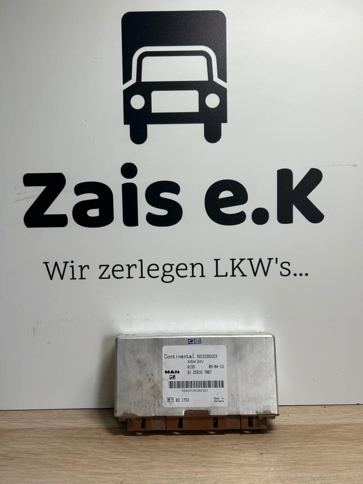 MAN KSM Continental Steuergerät 81.25816.7007 - Steuergerät für LKW: das Bild 1 MAN KSM Continental Steuergerät 81.25816.7007 - Steuergerät für LKW: das Bild 1