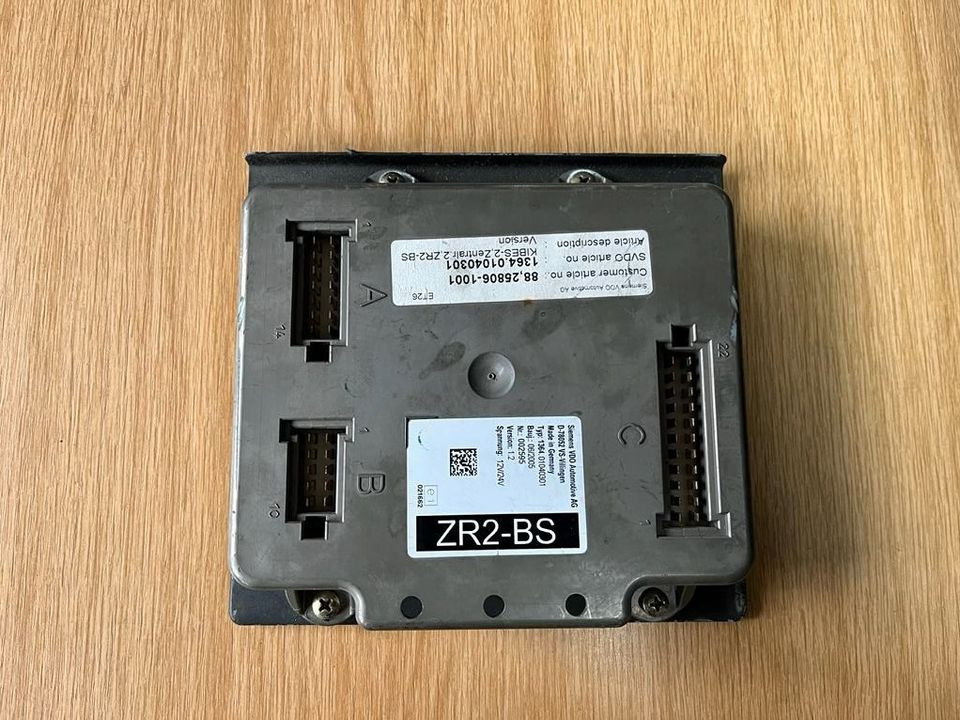 MAN Siemens VDO ZR2-BS Steuergerät 88.25806-1001 - Steuergerät für LKW: das Bild 1 MAN Siemens VDO ZR2-BS Steuergerät 88.25806-1001 - Steuergerät für LKW: das Bild 1