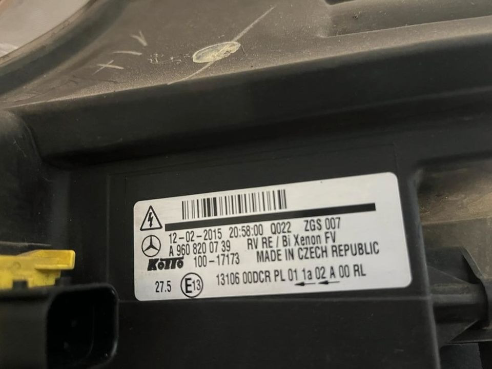 Mercedes Actros Bi Xenon Scheinwerfer Vorne Rechts A9608200739 - Hauptscheinwerfer für LKW: das Bild 3 Mercedes Actros Bi Xenon Scheinwerfer Vorne Rechts A9608200739 - Hauptscheinwerfer für LKW: das Bild 3