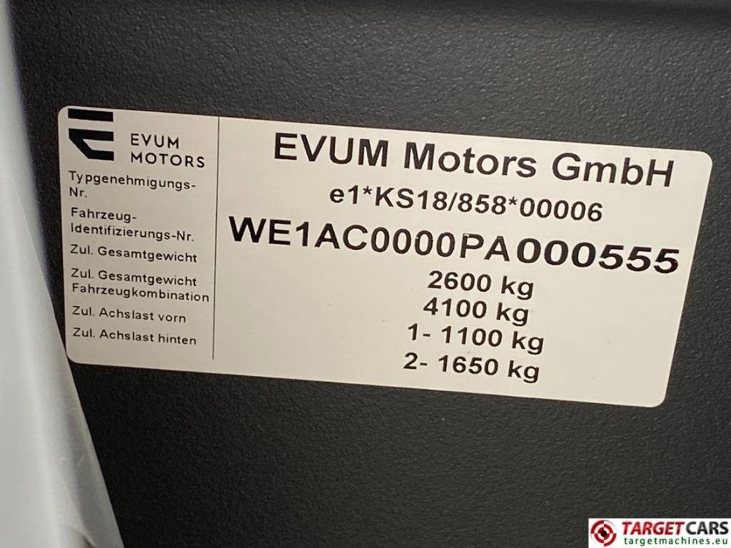 Evum ACar Electric UTV Utility Open Platform Van UNUSED  – Finanzierungsleasing Evum ACar Electric UTV Utility Open Platform Van UNUSED: das Bild 11