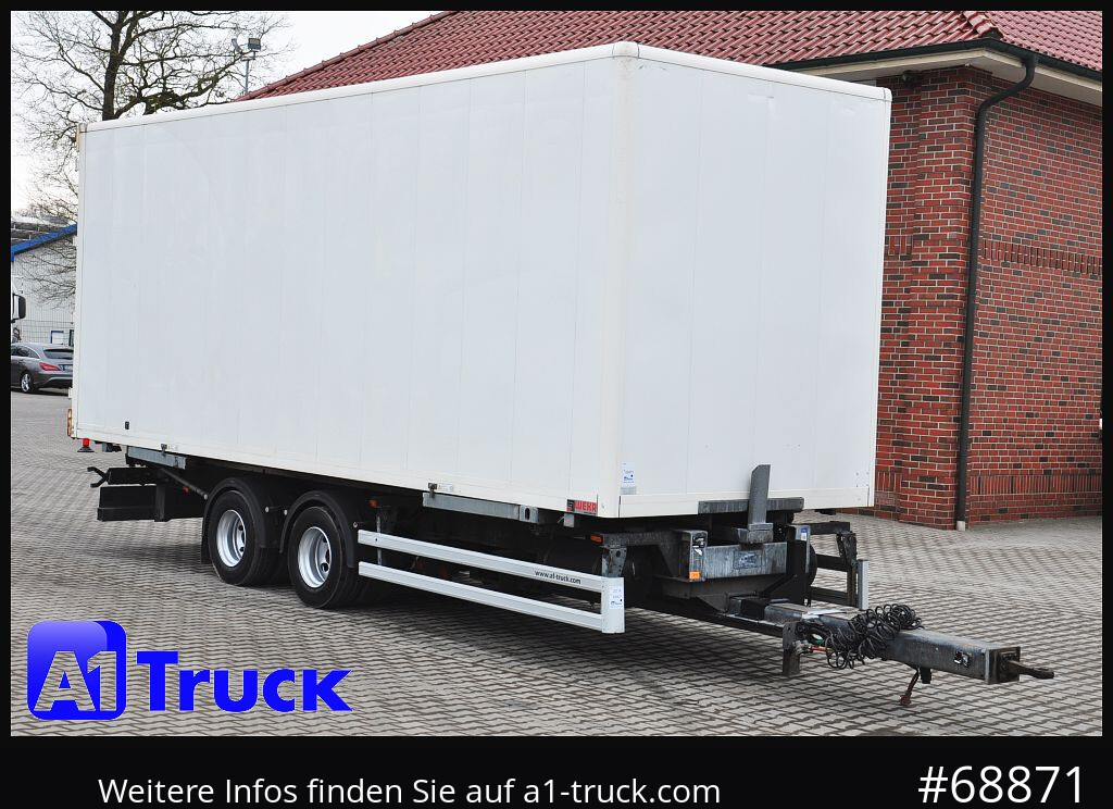 ACKERMANN 2 achs Koffer Wechselaufbau, Moebel, Lichtband - Koffer Anhänger: das Bild 1 ACKERMANN 2 achs Koffer Wechselaufbau, Moebel, Lichtband - Koffer Anhänger: das Bild 1