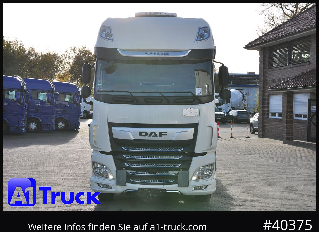Containerwagen/ Wechselfahrgestell LKW DAF DAF XF 480 FAN SSC Intarder, Lenkachse Standlklima: das Bild 12