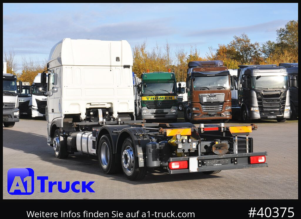 Containerwagen/ Wechselfahrgestell LKW DAF DAF XF 480 FAN SSC Intarder, Lenkachse Standlklima: das Bild 10
