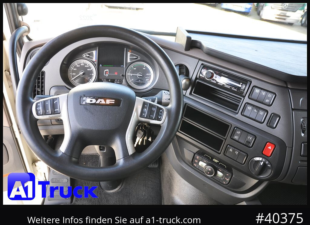 Containerwagen/ Wechselfahrgestell LKW DAF DAF XF 480 FAN SSC Intarder, Lenkachse Standlklima: das Bild 15