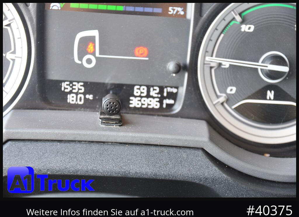 Containerwagen/ Wechselfahrgestell LKW DAF DAF XF 480 FAN SSC Intarder, Lenkachse Standlklima: das Bild 7