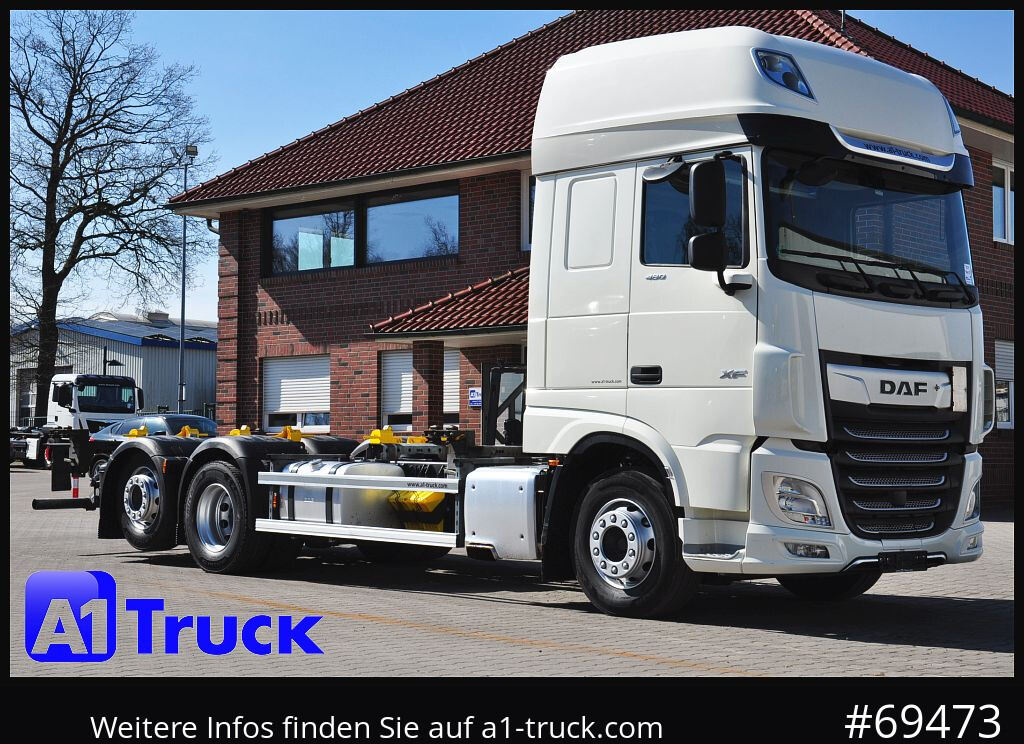 DAF DAF XF 480 FAR SSC Intarder Multiwechsler, 7.82 - Containerwagen/ Wechselfahrgestell LKW: das Bild 1 DAF DAF XF 480 FAR SSC Intarder Multiwechsler, 7.82 - Containerwagen/ Wechselfahrgestell LKW: das Bild 1