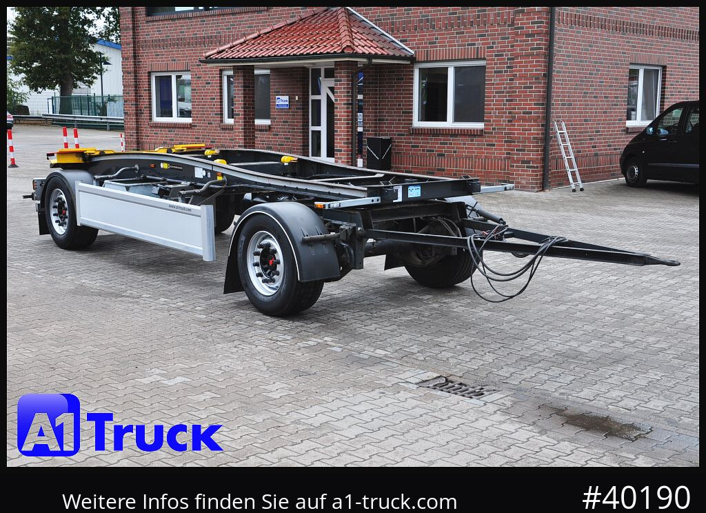 HUEFFERMANN HSA 1864, Schlitten, SAF, TÜV 12/2025 - Abrollanhänger/ Absetzanhänger: das Bild 1 HUEFFERMANN HSA 1864, Schlitten, SAF, TÜV 12/2025 - Abrollanhänger/ Absetzanhänger: das Bild 1