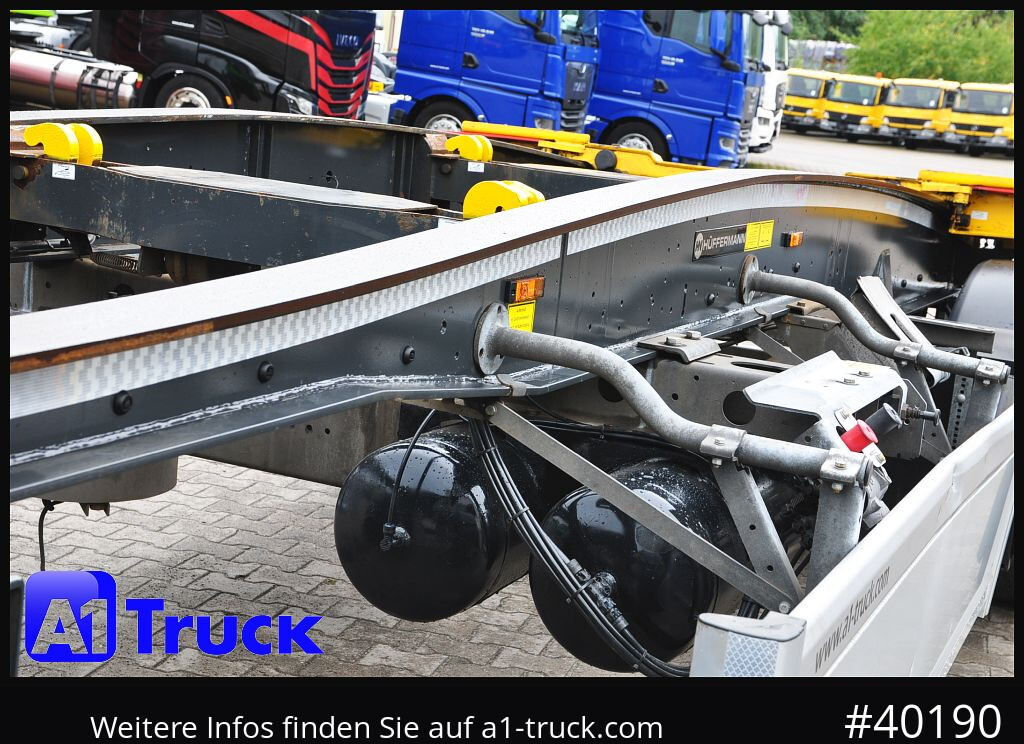 HUEFFERMANN HSA 1864, Schlitten, SAF, TÜV 12/2025 - Abrollanhänger/ Absetzanhänger: das Bild 2 HUEFFERMANN HSA 1864, Schlitten, SAF, TÜV 12/2025 - Abrollanhänger/ Absetzanhänger: das Bild 2