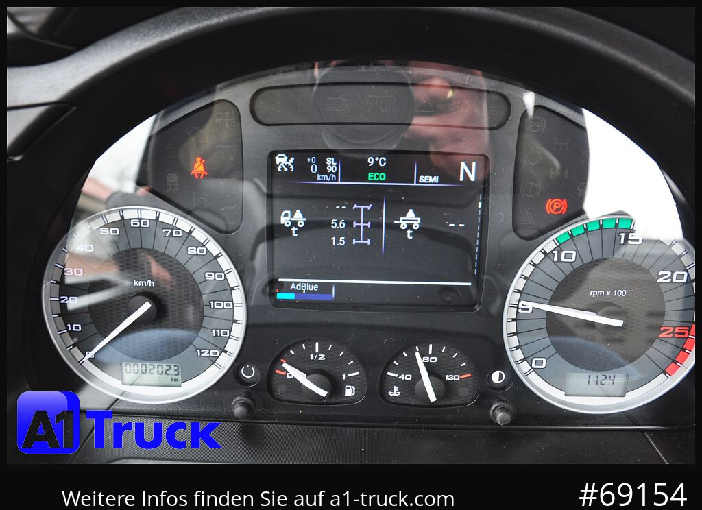 Abrollkipper, Zustand - NEU IVECO X-Way AD280X42, HIAB Multilift, Lenk- Liftachse,: das Bild 6