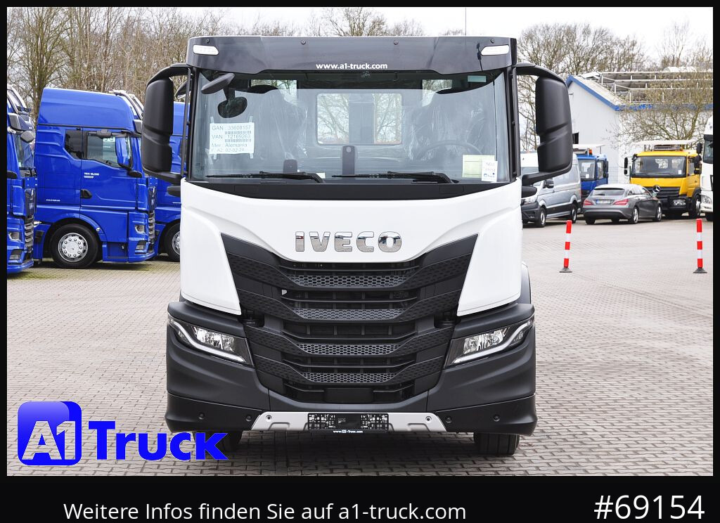 Abrollkipper, Zustand - NEU IVECO X-Way AD280X42, HIAB Multilift, Lenk- Liftachse,: das Bild 14