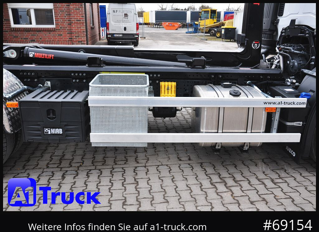 Abrollkipper, Zustand - NEU IVECO X-Way AD280X42, HIAB Multilift, Lenk- Liftachse,: das Bild 15