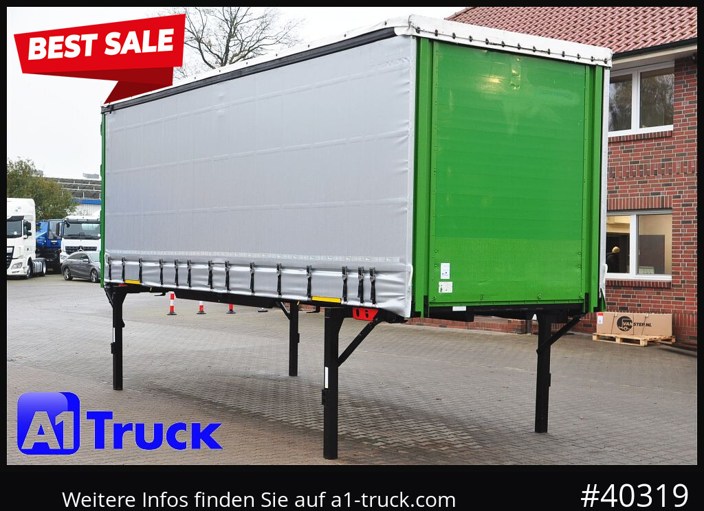 KOEGEL 7.45 BDF Wechselbrücke, neue Plane, Bordwand - Planenaufbau: das Bild 1 KOEGEL 7.45 BDF Wechselbrücke, neue Plane, Bordwand - Planenaufbau: das Bild 1