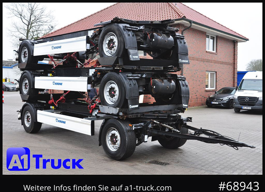 KRONE 3 er Paket Standard BDF, Bj 2017 SAF Achse - Container/ Wechselfahrgestell Anhänger: das Bild 1 KRONE 3 er Paket Standard BDF, Bj 2017 SAF Achse - Container/ Wechselfahrgestell Anhänger: das Bild 1