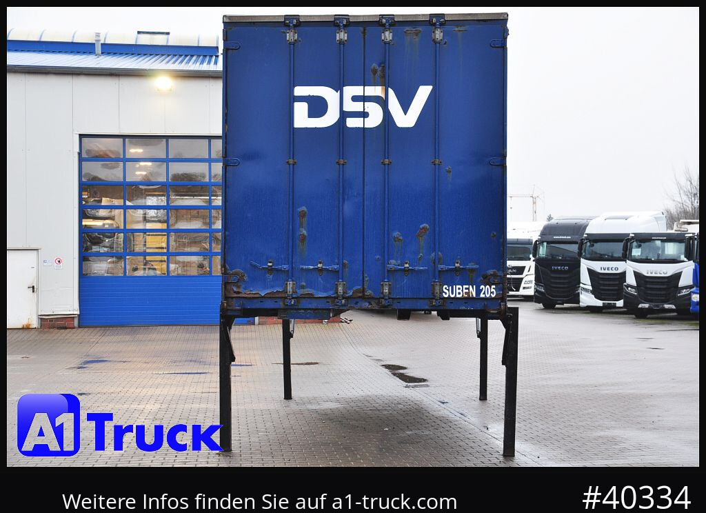 Planenaufbau KRONE 7.45 BDF Wechselbrücke, Schiebeplane: das Bild 11 Planenaufbau KRONE 7.45 BDF Wechselbrücke, Schiebeplane: das Bild 11