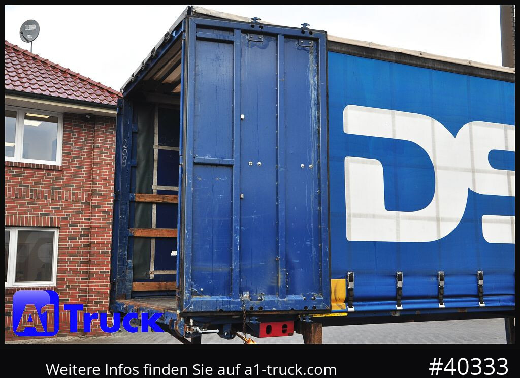 KRONE 7.45 BDF Wechselbrücke, Schiebeplane - Planenaufbau: das Bild 4 KRONE 7.45 BDF Wechselbrücke, Schiebeplane - Planenaufbau: das Bild 4