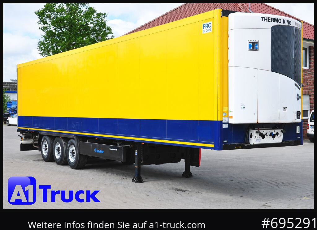 KRONE SD, ThermoKing SLX i 300, Doppelstock, - Kühlkoffer Auflieger: das Bild 1 KRONE SD, ThermoKing SLX i 300, Doppelstock, - Kühlkoffer Auflieger: das Bild 1