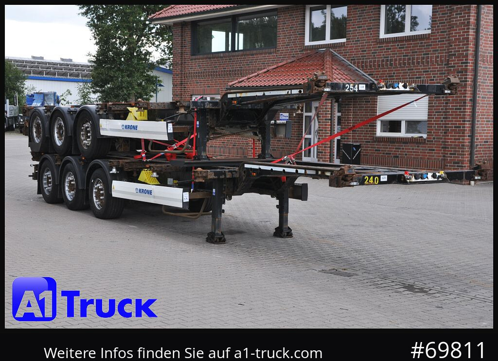 KRONE SDC, Lift, 2 erPaket, 2x20/30/40 - Container/ Wechselfahrgestell Auflieger: das Bild 1 KRONE SDC, Lift, 2 erPaket, 2x20/30/40 - Container/ Wechselfahrgestell Auflieger: das Bild 1