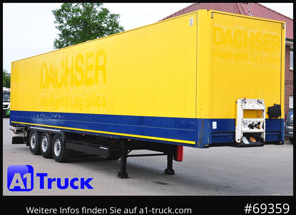 KRONE SDK 27, Koffer, Textil, 1 Vorbesitzer, Doppelstock - Koffer Auflieger: das Bild 1 KRONE SDK 27, Koffer, Textil, 1 Vorbesitzer, Doppelstock - Koffer Auflieger: das Bild 1
