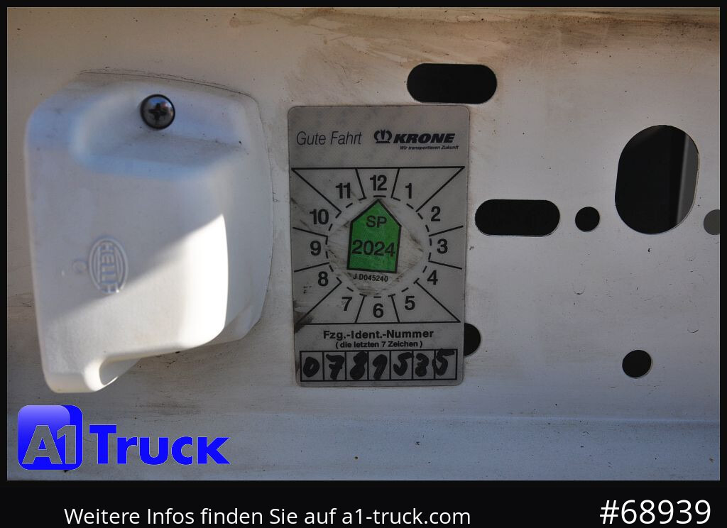 KRONE Standard BDF Anhänger für 7,45 WB, 1 Vorbesitzer - Container/ Wechselfahrgestell Anhänger: das Bild 5 KRONE Standard BDF Anhänger für 7,45 WB, 1 Vorbesitzer - Container/ Wechselfahrgestell Anhänger: das Bild 5