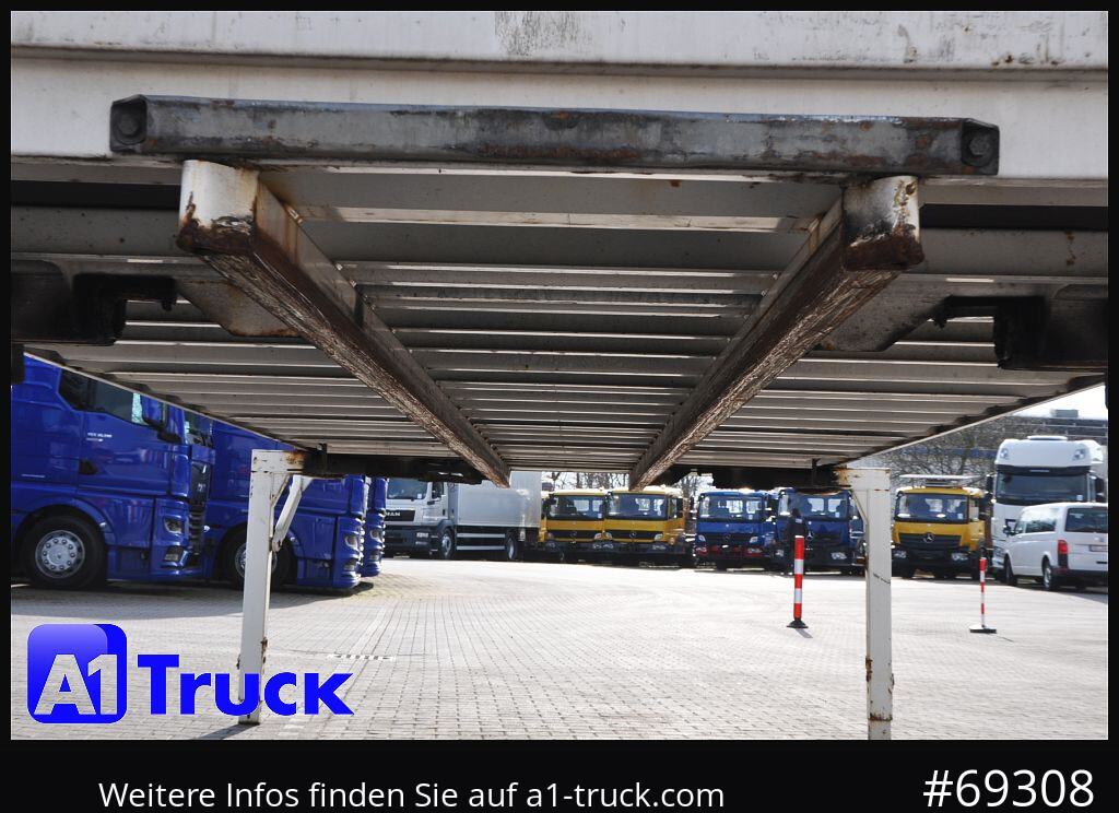 Kofferaufbau KRONE WB BDF 7,45 Koffer,  2770mm innen, beschädigt: das Bild 9