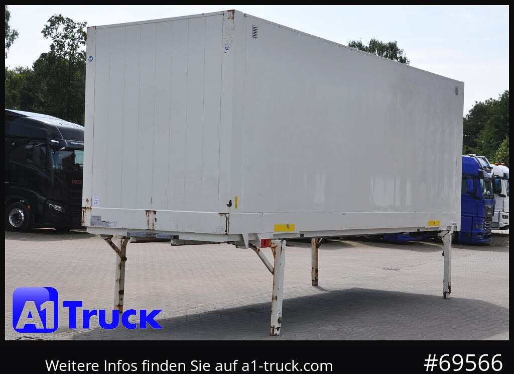 Kofferaufbau KRONE Wechselbrücke BDF 7,45 Koffer, Textil 2750mm innen, 20 x vorhanden: das Bild 14 Kofferaufbau KRONE Wechselbrücke BDF 7,45 Koffer, Textil 2750mm innen, 20 x vorhanden: das Bild 14