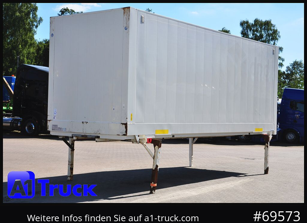 Kofferaufbau KRONE Wechselbrücke BDF 7,45 Koffer, Textil 2750mm innen, 20 x vorhanden: das Bild 14 Kofferaufbau KRONE Wechselbrücke BDF 7,45 Koffer, Textil 2750mm innen, 20 x vorhanden: das Bild 14