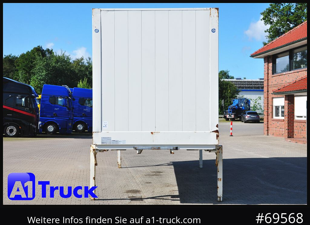 Kofferaufbau KRONE Wechselbrücke BDF 7,45 Koffer,  Textil 2750mm innen, 20 x vorhanden: das Bild 15