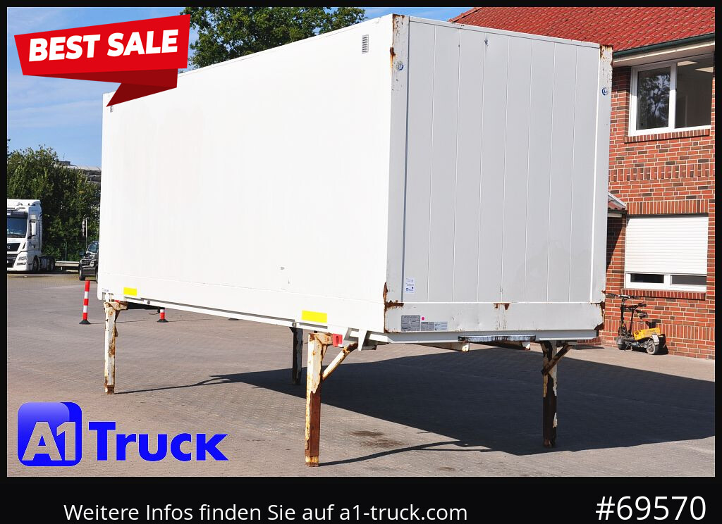 KRONE Wechselbrücke BDF 7,45 Koffer, Textil 2750mm innen, 20 x vorhanden - Kofferaufbau: das Bild 1 KRONE Wechselbrücke BDF 7,45 Koffer, Textil 2750mm innen, 20 x vorhanden - Kofferaufbau: das Bild 1