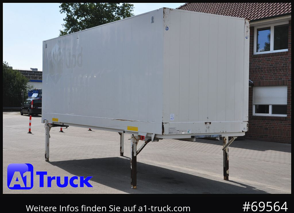 KRONE Wechselbrücke BDF 7,45 Koffer, Textil 2750mm innen, 20 x vorhanden - Kofferaufbau: das Bild 1 KRONE Wechselbrücke BDF 7,45 Koffer, Textil 2750mm innen, 20 x vorhanden - Kofferaufbau: das Bild 1