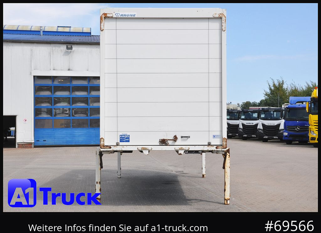 Kofferaufbau KRONE Wechselbrücke BDF 7,45 Koffer, Textil 2750mm innen, 20 x vorhanden: das Bild 11 Kofferaufbau KRONE Wechselbrücke BDF 7,45 Koffer, Textil 2750mm innen, 20 x vorhanden: das Bild 11