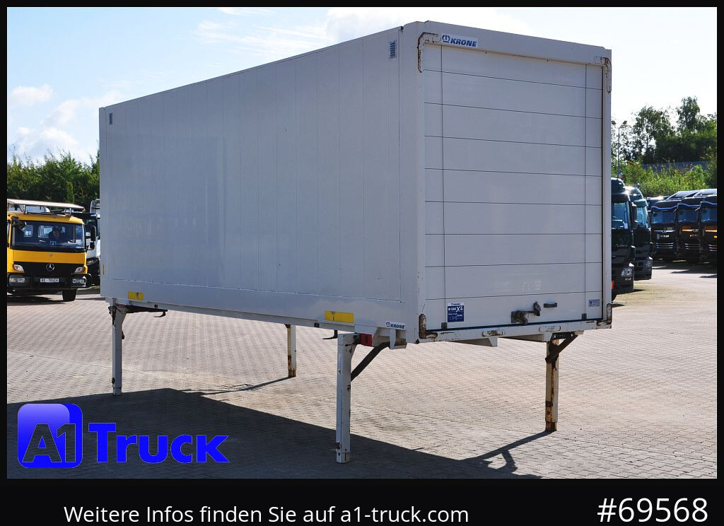Kofferaufbau KRONE Wechselbrücke BDF 7,45 Koffer,  Textil 2750mm innen, 20 x vorhanden: das Bild 12