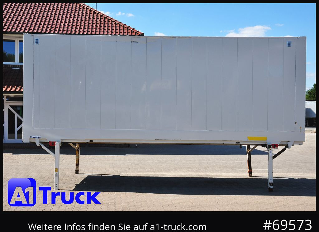 Kofferaufbau KRONE Wechselbrücke BDF 7,45 Koffer, Textil 2750mm innen, 20 x vorhanden: das Bild 9 Kofferaufbau KRONE Wechselbrücke BDF 7,45 Koffer, Textil 2750mm innen, 20 x vorhanden: das Bild 9