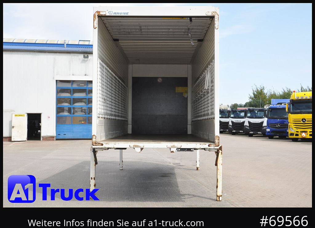 KRONE Wechselbrücke BDF 7,45 Koffer, Textil 2750mm innen, 20 x vorhanden - Kofferaufbau: das Bild 2 KRONE Wechselbrücke BDF 7,45 Koffer, Textil 2750mm innen, 20 x vorhanden - Kofferaufbau: das Bild 2