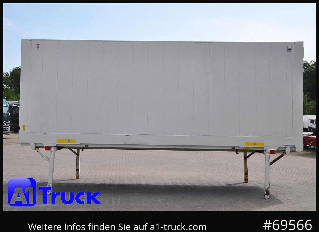 Kofferaufbau KRONE Wechselbrücke BDF 7,45 Koffer, Textil 2750mm innen, 20 x vorhanden: das Bild 13 Kofferaufbau KRONE Wechselbrücke BDF 7,45 Koffer, Textil 2750mm innen, 20 x vorhanden: das Bild 13