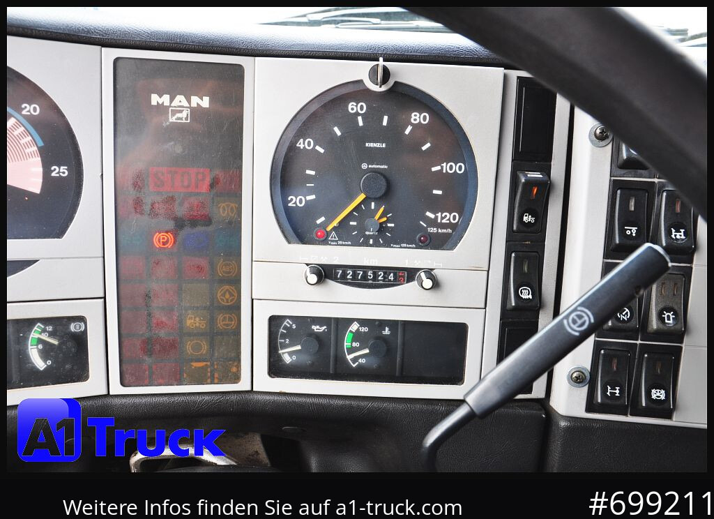Pritsche LKW, Autokran MAN MAN F 2000 26.464 Intarder Kran PK 15.500 Funk,: das Bild 6
