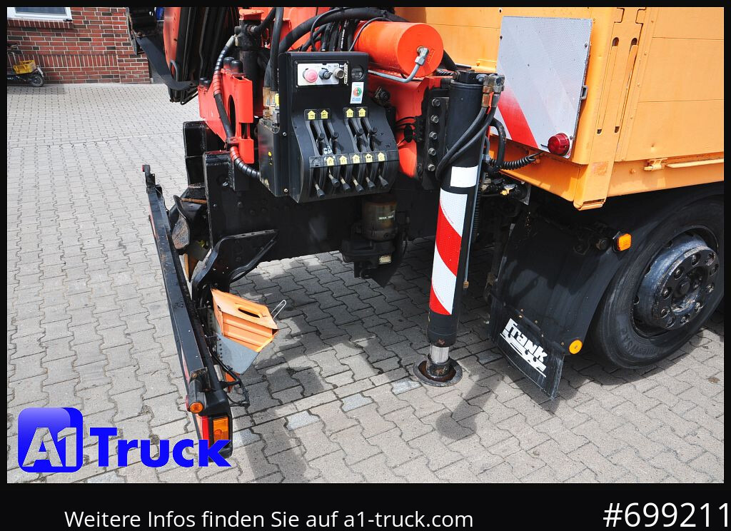 Pritsche LKW, Autokran MAN MAN F 2000 26.464 Intarder Kran PK 15.500 Funk,: das Bild 14