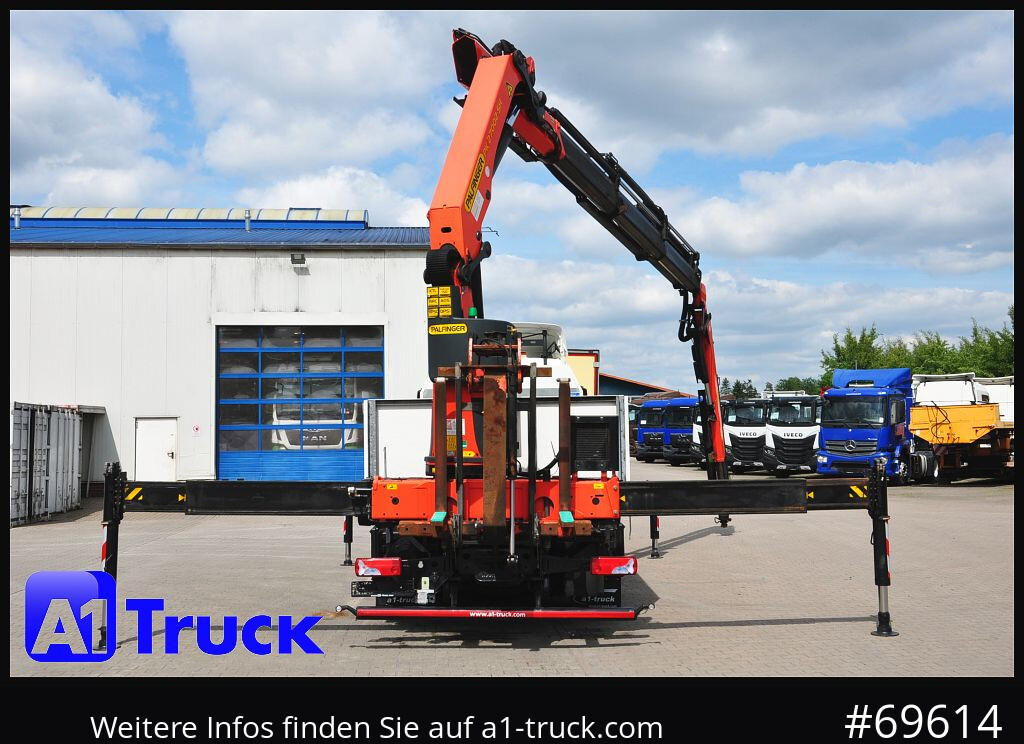 Autokran MAN TGS 26.440, PK27002 Jib 21m, Funk, Lift-Lenkachse,: das Bild 10