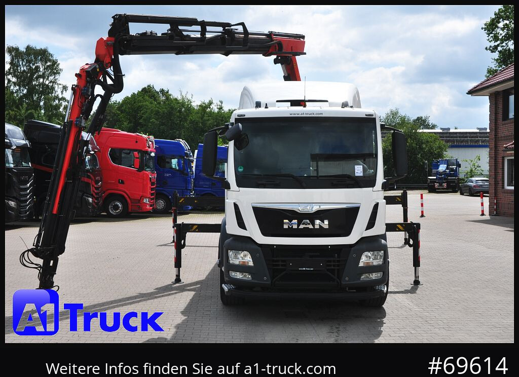 Autokran MAN TGS 26.440, PK27002 Jib 21m, Funk, Lift-Lenkachse,: das Bild 14