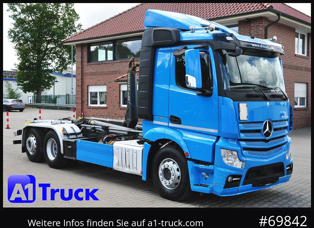 MERCEDES-BENZ Actros 2645, , Meiller RS21.65 Lift-Lenkachse, - Abrollkipper: das Bild 1 MERCEDES-BENZ Actros 2645, , Meiller RS21.65 Lift-Lenkachse, - Abrollkipper: das Bild 1