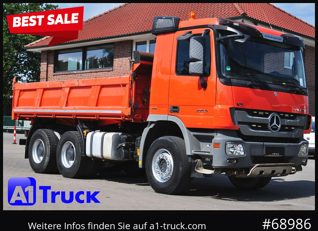 MERCEDES-BENZ Actros 2655 ,V8, 6x4 Meiller Klima , EPS - Kipper: das Bild 1 MERCEDES-BENZ Actros 2655 ,V8, 6x4 Meiller Klima , EPS - Kipper: das Bild 1