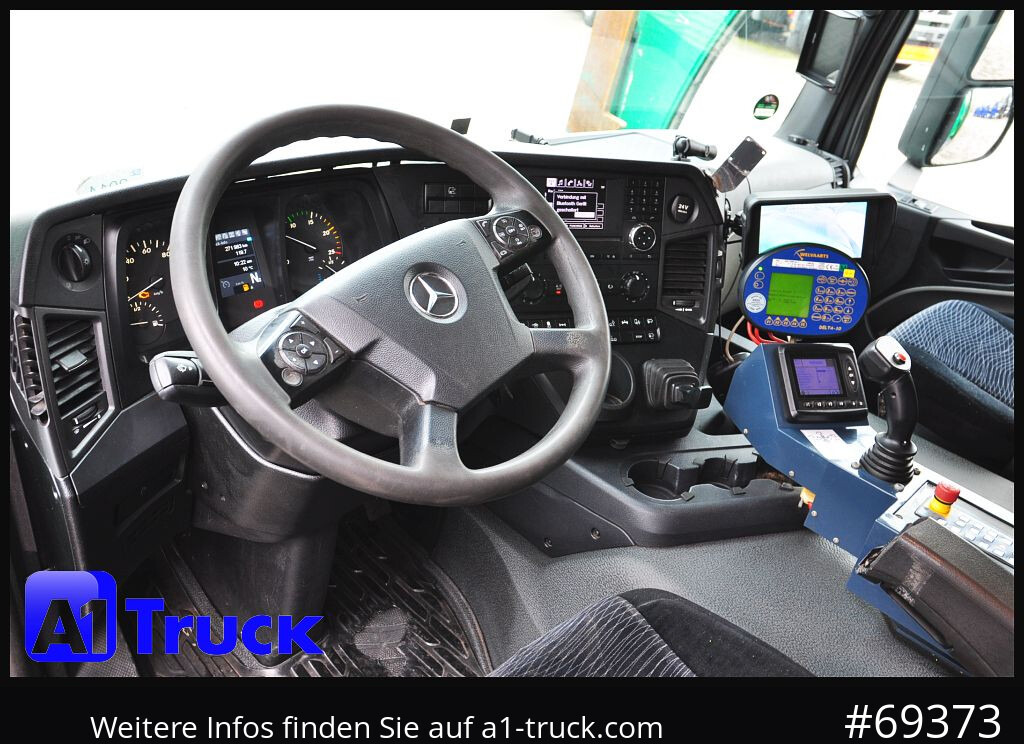 MERCEDES-BENZ Antos 2533, HS Millenium XXL37 Überkopflader, - Müllwagen: das Bild 2 MERCEDES-BENZ Antos 2533, HS Millenium XXL37 Überkopflader, - Müllwagen: das Bild 2