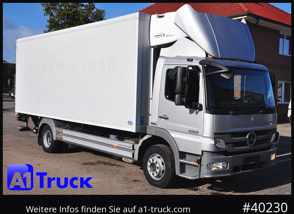 MERCEDES-BENZ Atego 1222, Kühlkoffer, Carrier Supra 1150 Mt, LBW - Kühlkoffer LKW: das Bild 1 MERCEDES-BENZ Atego 1222, Kühlkoffer, Carrier Supra 1150 Mt, LBW - Kühlkoffer LKW: das Bild 1
