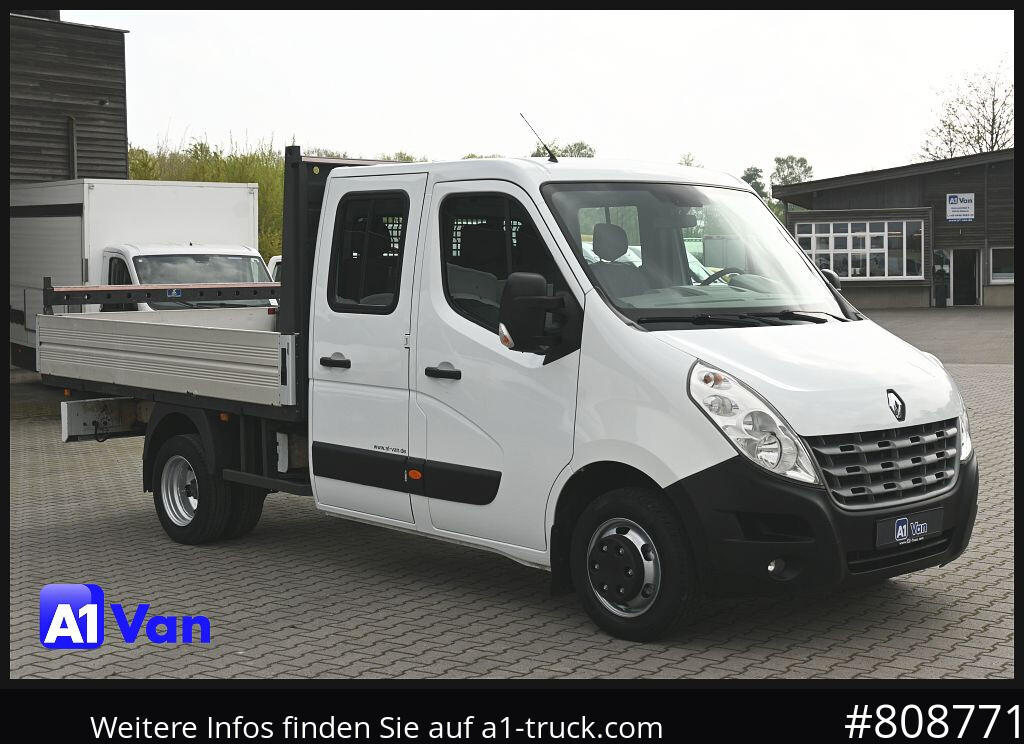 RENAULT Master Pritsche Doka, AHK 3,5Tonnen , Klima, Luftfederung - Pritsche Transporter: das Bild 1 RENAULT Master Pritsche Doka, AHK 3,5Tonnen , Klima, Luftfederung - Pritsche Transporter: das Bild 1