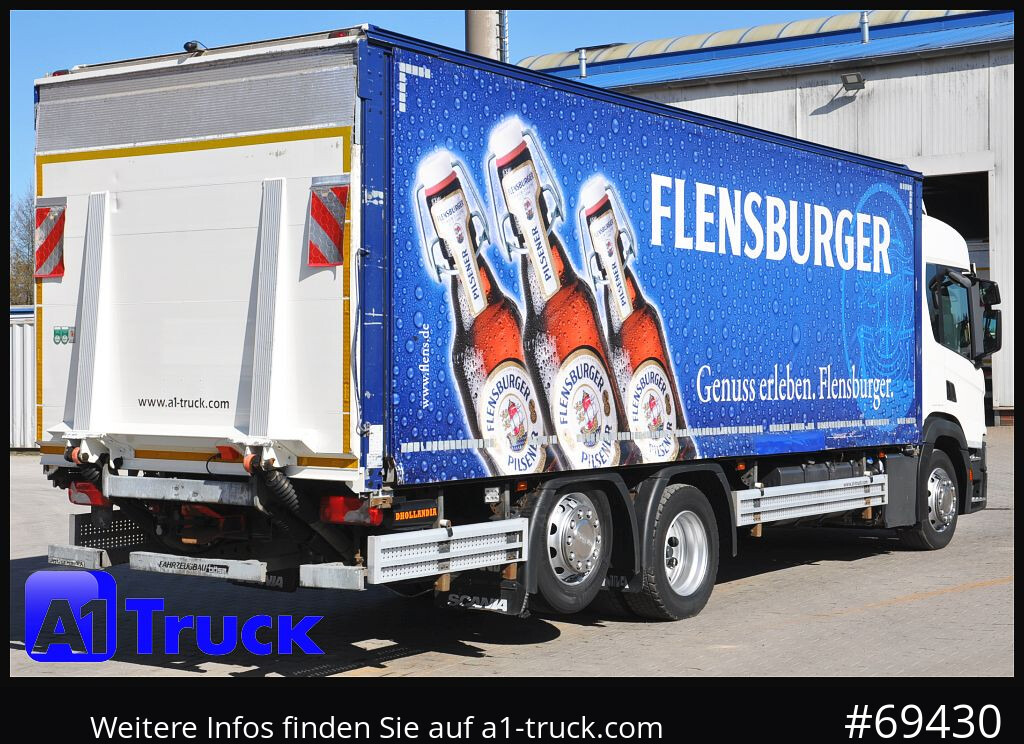 Getränkeaufbau LKW SCANIA P 320 P 6x2,, Getränke, Lenkachse, LBW: Dhollandia DHLM 30: das Bild 9
