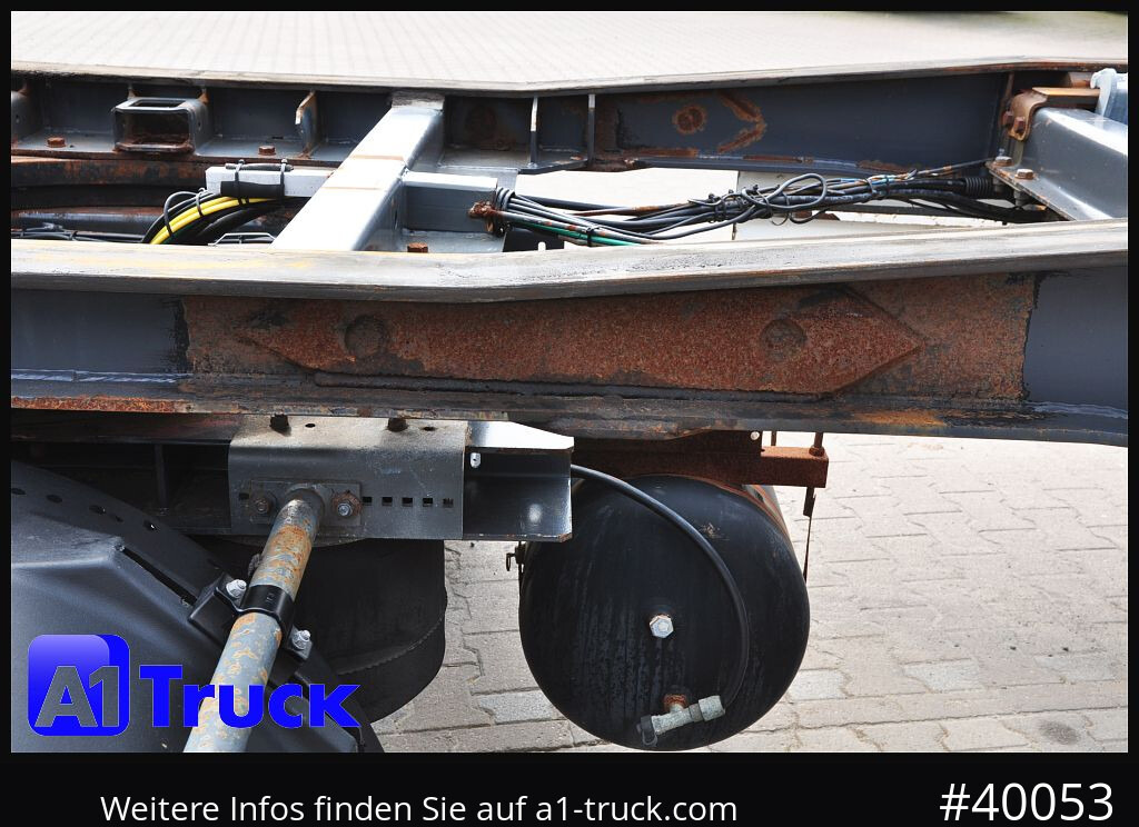 SCHMITZ ACF 20, Schlitten, zwillingsbereift, bis 7700mm Container - Abrollanhänger/ Absetzanhänger: das Bild 2 SCHMITZ ACF 20, Schlitten, zwillingsbereift, bis 7700mm Container - Abrollanhänger/ Absetzanhänger: das Bild 2