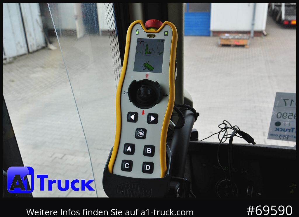 VOLVO FH 460, Meiller RS21.70 Funk Lenkachse Standklima, - Abrollkipper: das Bild 2 VOLVO FH 460, Meiller RS21.70 Funk Lenkachse Standklima, - Abrollkipper: das Bild 2