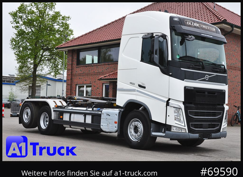 VOLVO FH 460, Meiller RS21.70 Funk Lenkachse Standklima, - Abrollkipper: das Bild 1 VOLVO FH 460, Meiller RS21.70 Funk Lenkachse Standklima, - Abrollkipper: das Bild 1