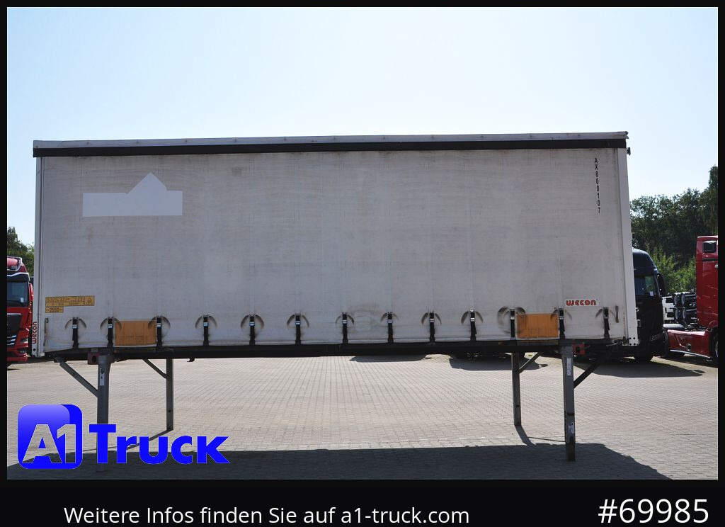 Planenaufbau WECON WPR 745, verzinkt, 2520  innen, Code XL: das Bild 12